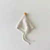 Gorro Coreano para Bebé Qiunan Otoño e Invierno Marca de Letra Gorro de Punto para Bebé Capucha Fina Protectora para Orejas de Bebé