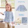 Cárdigan de Punto Jerry para Bebé Niña 2026 Otoño Nuevo Chaqueta Infantil Conjunto de Otoño para Bebé Top para Niña Pequeña de 5 Años