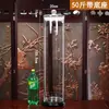 Botella de Vidrio para Vino de Gran Capacidad con Grifo, Tarro de Vino Sellado de Alto Gama de Diámetro Grande, Botella Especial Espesa para Vino de Ginseng y Cuerno
