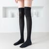 Se pueden usar las cuatro estaciones calcetines de ternera de terciopelo de color liso calcetines jk medias finas de seda para mujer calcetines finos para la pierna medias versátiles transpirables