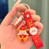 Ano Novo Ano do Carneiro Pequeno Pingente Chaveiro Boneco Pingente Ano do Zodíaco Carneiro Chaveiro Presente de Festival Pequeno Presente