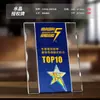 Placa de Prêmio de Cristal Personalizada, Medalha de Honra de Alto Padrão, Prêmios de Reunião Anual, Troféu de Funcionário Destaque, Certificado de Lembrança de Campeão
