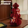 Decoração de Abóbora 3D em Favo de Mel para Celebração de Casamento, Mesa de Sala de Estar, Decoração de Quarto de Noiva, Suporte de Decoração de Peixe Koi para Noiva, Noivado
