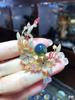 Accesorios DIY Broche de Perlas Pin para Ropa Exterior Cárdigan Suéter Traje Corsage Bufanda de Seda Chal para Mujer Pin Grande