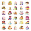 Compra Directa Transfronteriza de 56 Pegatinas de Graffiti de Pastel Arcoíris, Pegatinas Decorativas para Sobres de Regalo de Cumpleaños, Lote de Amazon Temu