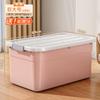 Caja de Almacenamiento de Plástico Extra Grande para Ropa Edredón Caja de Almacenamiento Hogar Dormitorio Juguetes Artículos Varios Caja de Almacenamiento Gruesa a Prueba de Polvo