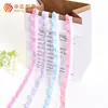 Banda Elástica Elástica de Colores con Encaje con Forma de Oreja 1.5cm Accesorios para Juguetes DIY de Bolas de Baño Ropa de Mujer Ropa Infantil Ropa de Bebé