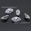 Wuzhou Moissanita Atacado Corte Marquesa 0.3-5 Quilates Branco Forma Irregular Cor D Moissanita Pedra Solta Sem Código de Cintura