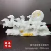 Suministro en vivo de antigüedades colección miscelánea pintura de piedra luminosa color Buda nicho adornos tiro para cornucopia una generación de cabello