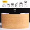Adesivo de grão de madeira autoadesivo capa de madeira maciça cobrir furos reparar piso madeira borda de porta wrap tira decorativa renovação de guarda-roupa móveis