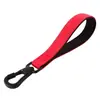 Adestramento pet coleira curta nylon cão cão coleira grande grossa cão trela curto cordão atacado