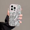 Funda con lazo en polvo Ins para Apple Pro Max de 16 pulgadas, iPhone 15 Plus, color crema 14/13