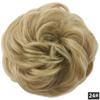 Anillo para Moño de Pelo Esponjoso, Fibra de Alta Temperatura, Venta al por Mayor Transfronteriza Europea y Americana, 17 Colores Banda de Goma Moño de Pelo