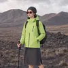 Mismo estilo que la chaqueta de oxígeno de cierta marca, chaqueta exterior de una sola capa, repelente al agua, cortavientos, transpirable, chaqueta de otoño, ropa de montañismo, estampado, logo estampado