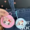 Linda y juguetona funda pequeña de jade Yuyu para auriculares, monedero, tarjetero para estudiante, llavero, bolsa estilo chica suave, monedero para llaves, bolsa de almacenamiento