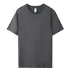 Camiseta personalizada de nailon de secado rápido para hombre, manga corta, top deportivo fresco y transpirable, ropa de trabajo para actividades al aire libre y team building, disponible en varios colores, estilo básico