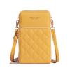 2023 Nova Bolsa Pequena Multifuncional da Moda Casual de Ombro com Grande Capacidade Transversal Zíper Duplo Bolsa para Celular Mulheres