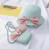 Sombrero pequeño y fresco para niños con protección solar, sombrero de playa de verano para niñas, sombrero de paja ondulado, sombrero para el sol, sombrero fresco para niños.