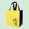 Bolsas de Tecido Não Tecido, Sacolas Laminadas para Viagem/Delivery, Embalagens Comerciais para Catering, Sacolas Espessas para Delivery, à Prova de Vazamento e Biodegradáveis