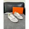 Zapatos Casuales de Tela para Hombre con Parches de Cuero Genuino Gamuza HMS Estilo Versátil de Cordones Bajos Transfronterizos Planos