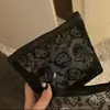Bolsa de almacenamiento con cierre de broche de cierre automático, monedero portátil de dibujos animados, organizador de viaje para cables de datos, auriculares y joyas