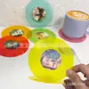 Posavasos de CD Muy Retro, Tapetes para Cerveza de Disco de Vinilo, Posavasos de Plástico para Café y Té, Productos Transfronterizos, Venta Directa de Fabricantes