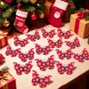 Mariposas Navideñas Estéreo 3D, un Paquete de 12, para Sala de Estar, Dormitorio, Decoración de Fondo para el Hogar, Pegatinas de Pared, Decoración de PVC, Estilo Realista