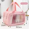 Nueva Bolsa de Cosméticos de Doble Capa, Gran Capacidad, Separación Seco y Húmedo, Bolsa de Almacenamiento Impermeable, Bolsa Portátil de Cosméticos y Artículos de Tocador para Baño y Viajes