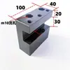 Torno CNC Piezas de Instrumentos Bastidor Portafresas Portafresas Base Individual para Portafresas Portafresas Placa Portafresas Máquina Herramienta