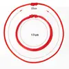 Joyería Tejida con Cuerda Roja Trenzada Étnica Pulsera de Bendición del Año de Nacimiento Pulsera de Cuerda Roja Ajustable Hecha a Mano Estilo Tejido