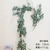 Jardim de Infância Ninho de Pássaro Decoração Suspensa Criativa Ambiental Estilo Floresta Material de Arranjo de Ambiente de Canto Natural Pingente Folha Verde Cipó Ninho de Pássaro