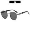 Gafas de sol nuevas de moda europea y americana, estilo vintage moderno, con un toque de alta gama, el mismo estilo que se populariza en internet, gafas con protección UV para hombres y mujeres