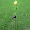 Linterna de Tulipán Solar Única Linterna de Simulación LED Decorativa para Exteriores Impermeable Lámpara para Césped