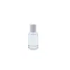 Botella de esencia redonda de hombro redondo y fondo redondo de 30 ml 50 ml 120 ml botella de esencia de fondo grueso gotero de vidrio reempaquetado de solución madre