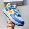 Tênis FAI Air Force One Cogumelo Pequeno Original Puro com Solado Grosso Masculino e Feminino Confortável Antiderrapante Sapatos Casuais Tendência da Moda para Casais