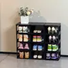 Zapatero simple desmontable de múltiples capas para entrada de casa, zapatero estrecho para pasillo, zapatero para dormitorio, zapatero para vivienda de alquiler
