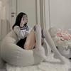 Noite Dourada Lingerie Sexy Meias de Seda Sexy Meias de Estudante Meias Acima do Joelho Meias Esportivas Meias de Vento JK Paquera Japonesa qqny
