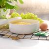 Prato de Ninho de Porcelana Branca Pura Prato Japonês Doméstico Prato de Cerâmica para Sopa Louça Criativa para Forno Prato de Prato Arroz Assado Prato Fundo