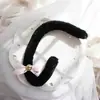 Tiara de Orelhas de Animal de Gato Orelhas de Raposa Acessórios Lolita Feitos à Mão Cosplay Renda Laço Sino Coleira
