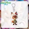 Merchandise Zootopia Judy Nictom Chaveiro de Acrílico Fofo para Mochila Pingente de Presente para Casal