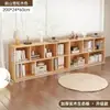 Estantería de pared integrada con armario de almacenamiento, estante de almacenamiento de pie, armario modular de rejilla para uso doméstico, estantería para estudiantes, armario de almacenamiento para sala de estar