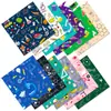 12 Peças de Material Transfronteiriço para Experimento Científico Caderno de Mão Adesivos Decorativos Papel de Fundo DIY Padrão Papel de Caderno em Estoque