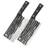 Faca Forjada de Yangjiang Faca de Fatiar Doméstica Aço Inoxidável Faca para Cortar Carne Faca de Cozinha Faca de Cozinha de Barraca de Rua Atacado