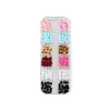 Explosiones de comercio exterior transfronterizo 12 rejillas joyería para uñas mixta de dibujos animados linda clásica gato KT accesorios de resina para uñas