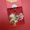 Shuibei Venda Quente Ouro Puro 999 Pingentes de Bolsa Desenho Animado Presente Pingentes Atacado