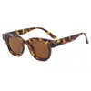 Novos Óculos de Sol Redondos da Moda, Estilo Europeu e Americano, Versáteis, Proteção UV, Moda Retrô, Adequados para Fotografia de Rua e Viagem