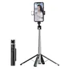 Atacado do Fabricante T13Y T35 Bastão Selfie Bluetooth para Celular Bastão de Fotografia com Zoom Suporte para Transmissão Ao Vivo de Vídeo Vlog