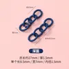 Cadena Colgante para Llavero Mosquetón Tangma Cadena Calabaza Pinza de Langosta Hebilla de Anillo Liso Material para Joyería DIY Productos Semi-Terminados Hechos a Mano Colección