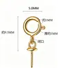 Accesorios DIY Plata de Ley S925 Broche de Resorte Soporte para Colgante Collar Pulsera Multifuncional Cierre de Eslabón Versátil Adorno de Plata Colgante
