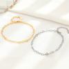 Pulsera de Cadena en Forma de Corazón de Plata Esterlina S925 Joyería Elegante de Nicho de Alta Gama Lujo Ligero Minimalista Adornos de Mano de Amor para Mujeres